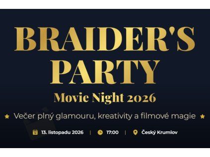 Braiderska party 2026 Cesky Krumlov