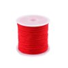 Šňůrka ozdobná polyester 0,5mm červená 1