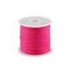 Šňůrka ozdobná polyester 0,5mm růžová 1