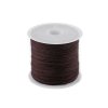 Šňůrka ozdobná polyester 0,5mm hnědá 1