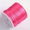 Lesklá nylonová šňůrka 50m 1,5mm růžová