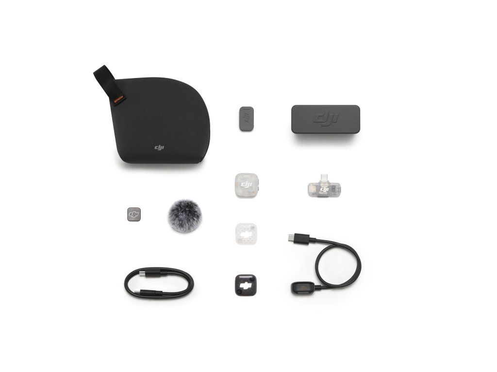 Kompletní mobilní mikrofonní sada DJI Mic Mini 2S