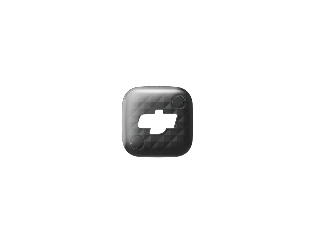 Černý magnetický klip pro vysílač DJI Mic Mini 2S