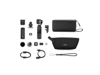 DJI Osmo Pocket 4 Creator Combo – kompletní obsah balení