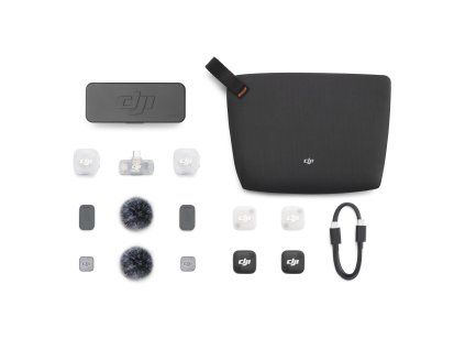 DJI Mic Mini 2 (2 TX + 1 Mobile RX + Charging Case) topview