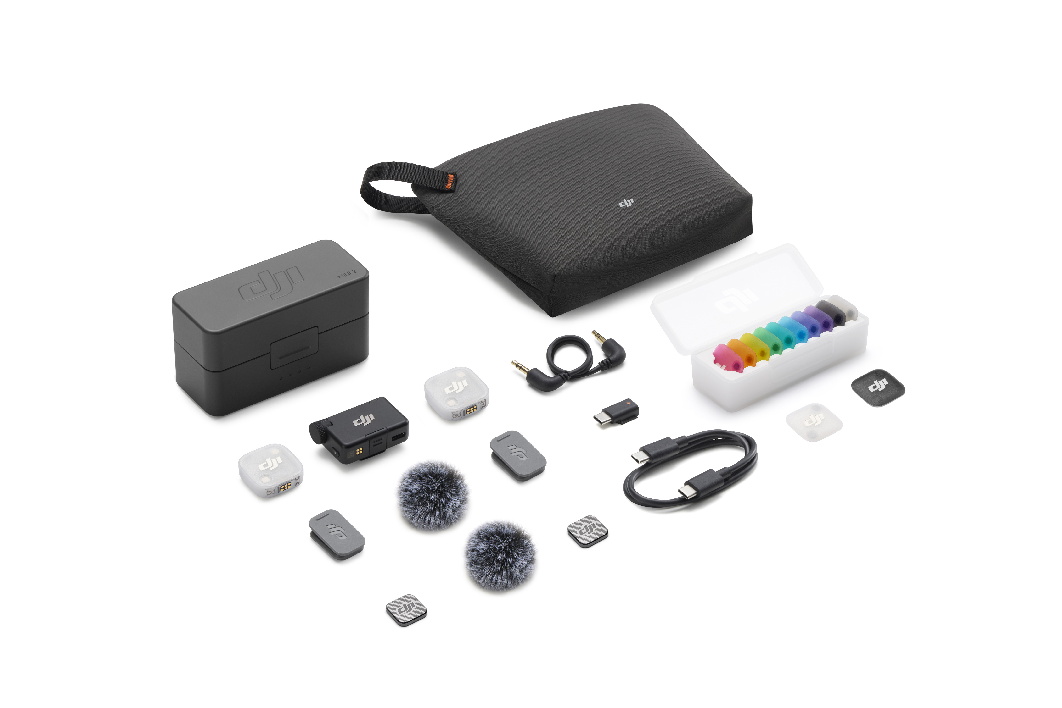 DJI Mic Mini 2 (2 TX + 1 RX + Charging Case)