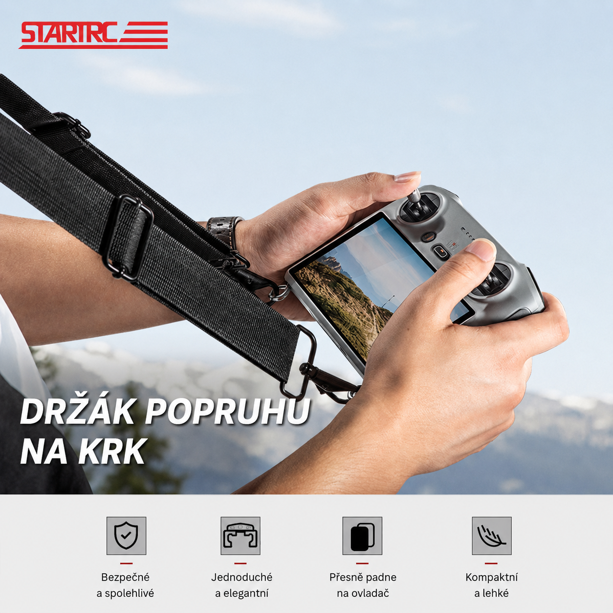 Nastavitelný popruh pro ovladače DJI RC, DJI RC 2 a DJI RC Pro