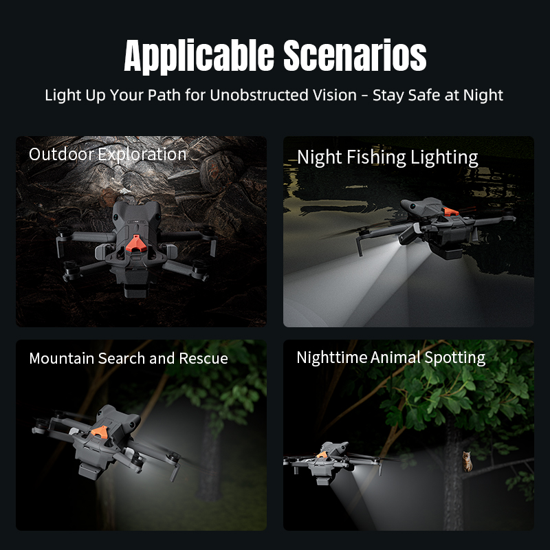 Přídavné LED světlomety pro DJI Mini 5 Pro
