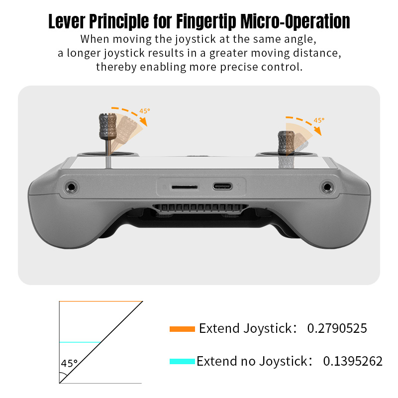 STARTRC joysticky pro DJI RC, RC 2 a RC Pro 2