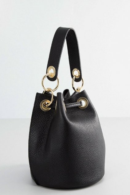 Znackova crossbody kabelka pres rameno Versace cerna (3)