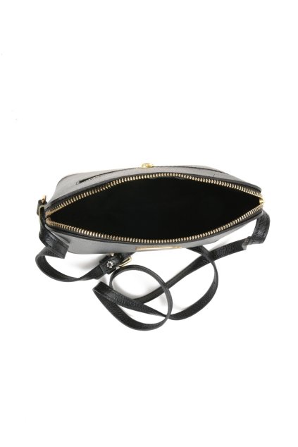 Kozena cerna kabelka crossbody znackova mangotti guess kabelka pres rameno z kuze cerna kuze made in italy kvalitni kabelky damske kozene kabelky cerne kabelky znackove kabelky ck mk kabelky zlate kovani slevovy kod (1)