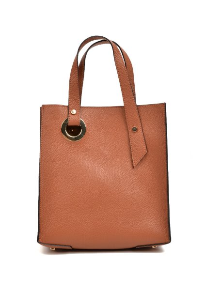 Znackova kozena kabelka Made In Italy prava kuze cognac konakova kabelky kabelky guess stylove kabelky obag dustbag darek pro zenu jedinecne kabelky italska znacka podsivka ck lauren bag Roberta M (4)