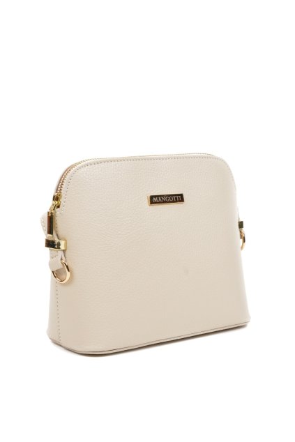 Kozena bezovakabelka crossbody znackova mangotti guess kabelka pres rameno z kuze beige kuze made in italy kvalitni kabelky damske kozene kabelky cerne kabelky znackove kabelky ck mk kabelky zlate kovani slevovy kod (1)