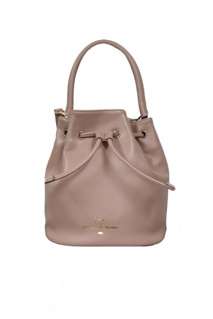 damska znackova kozena kabelka versace francesca fev kozene kabelky bucket bag bucket kabelka praha versace luxusni moda ruzova kabelka do ruky kozena kabelka ruzova blossom zlate kovani kors fendi dior naramky (4)