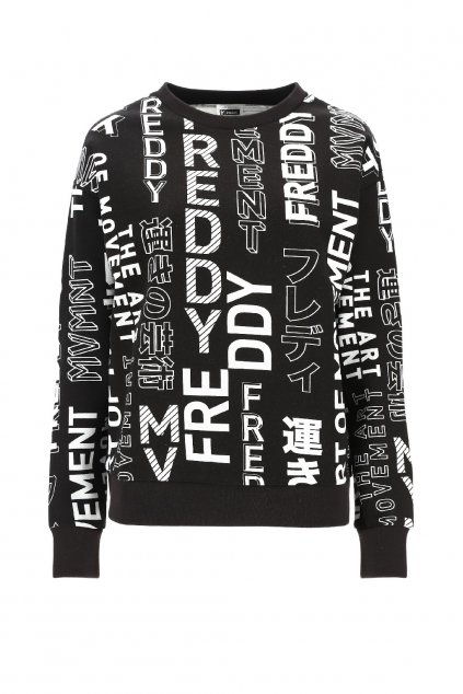 Damska mikina s napisy Freddy oversized mikiny zeny Freddy cerna mikina pres hlavu Replay Plzen Freddy kalhoty Tricko Calvin Klein slevovy kod aboutyou originalni damske mikiny bavlnene Zlin Freddy Brno (1)