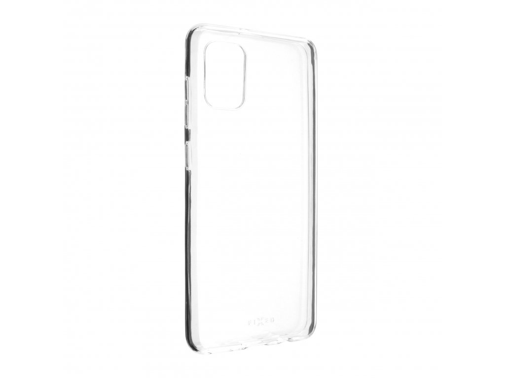 Ultratenké TPU gelové pouzdro FIXED Skin pro Samsung Galaxy A31, 0,6 mm, čiré