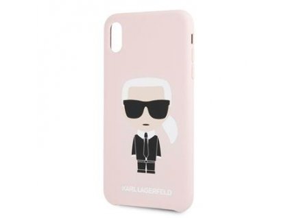 Karl Lagerfeld Full Body Silikonové Pouzdro pro iPhone 7/8/SE2020 Pink