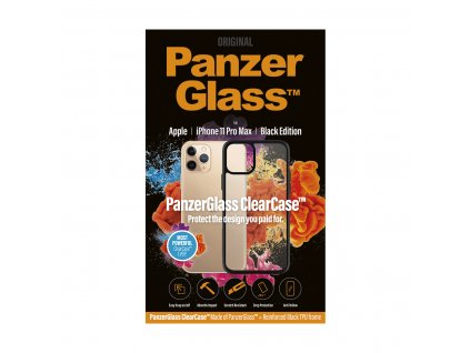 PanzerGlass ClearCase Apple iPhone 11 Pro Max (černý - Black edition)