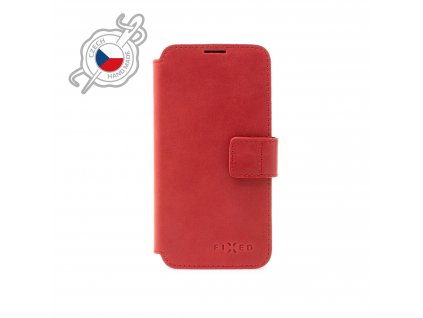 Kožené pouzdro typu kniha FIXED ProFit pro Samsung Galaxy A52/A52 5G/A52s 5G, červené