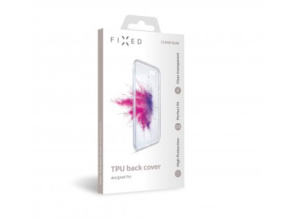 TPU gelové pouzdro FIXED pro Samsung Galaxy M02, čiré