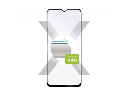 Ochranné tvrzené sklo FIXED Full-Cover pro Samsung Galaxy M14 5G, lepení přes celý displej, černé
