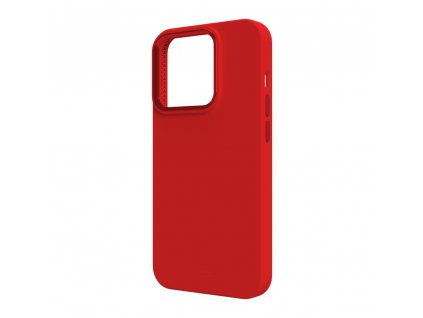 Zadní kryt FIXED MagFlow s podporou MagSafe pro Apple iPhone 15 Plus, červený