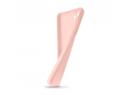 Zadní pogumovaný kryt FIXED Story pro Apple iPhone 15 Pro Max, růžový