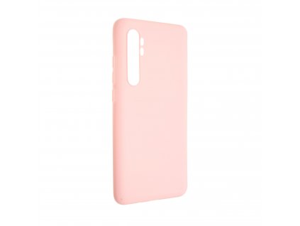 Zadní pogumovaný kryt FIXED Story pro Xiaomi Mi Note 10 Lite, růžový