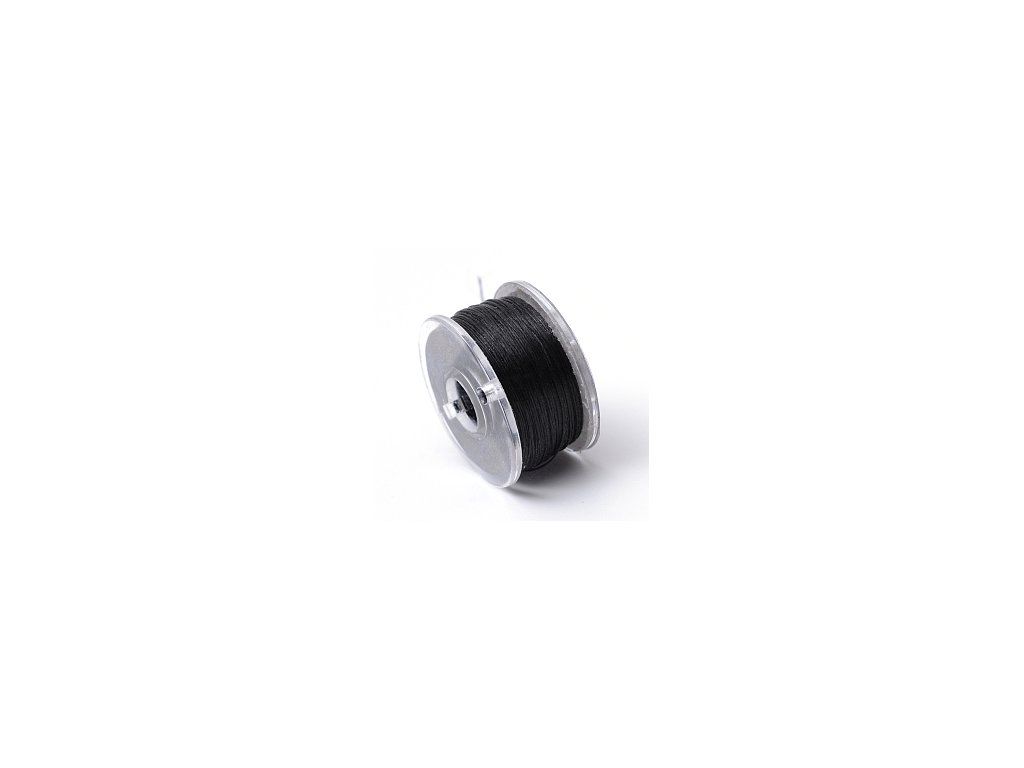 F6B - nylon thread - 0.1mm, color black