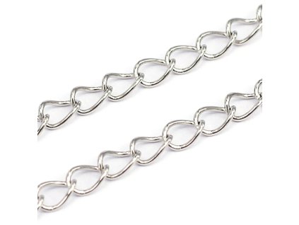 Retiazka 4x3x0,5 mm, oceľ 304