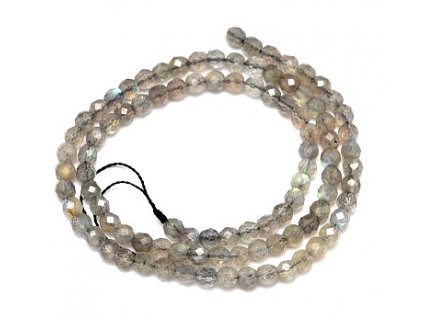 Labradorite 4 mm, faceted