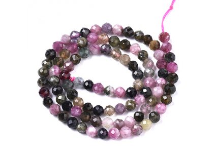 Tourmaline 4 mm, faceted