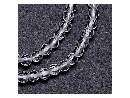 Faceted crystal 4 mm