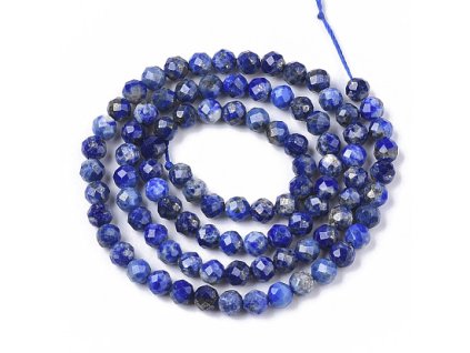 Lapis Lazuli fazetovaný 4 mm