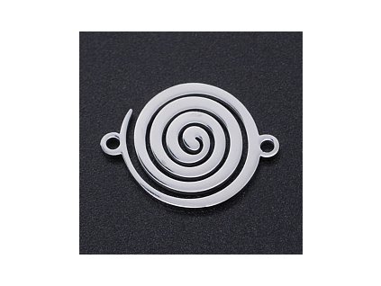 Connector component spiral 14x18 mm, steel 201