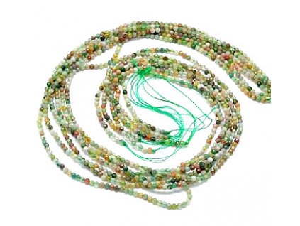 Indian agate 2 mm, faceted