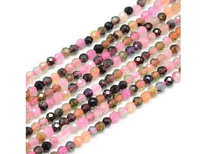 Tourmaline 2 mm, faceted