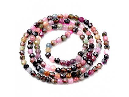 Turmalín 3 mm, fazetovaný