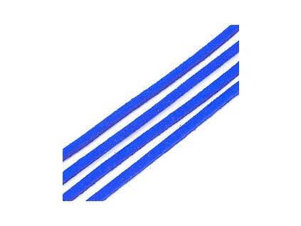 Cord imitation leather 2.5 mm, blue 06