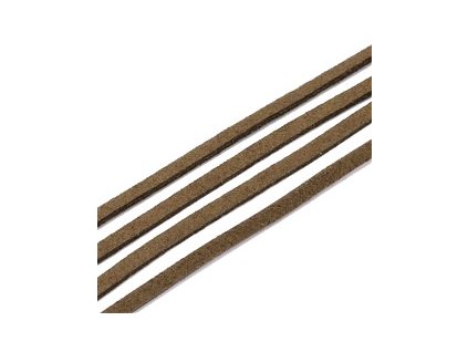 Cord imitation leather 2.5 mm, brown (peru 0E)