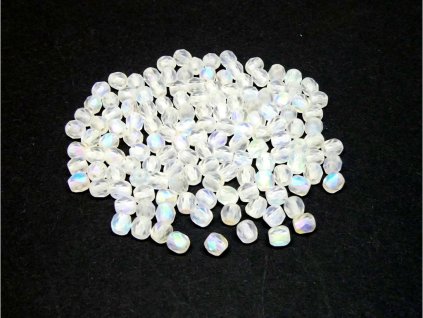 Brúsené korálky, guľôčka 3 mm, farba 00030/28701/MAT