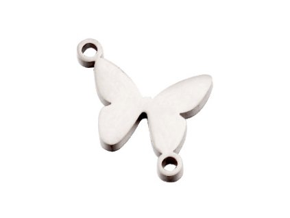 Spojovací komponent, motýľ 12×12 mm, oceľ 304