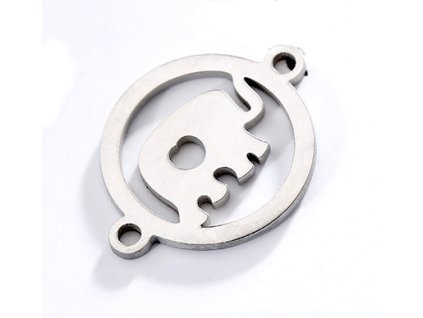 Connector component, elephant 16 mm, steel 304