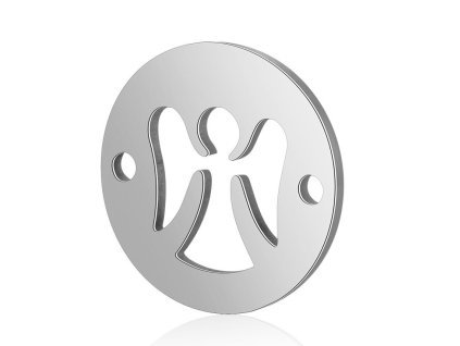 Connector component, angel 12x12 mm, steel 304