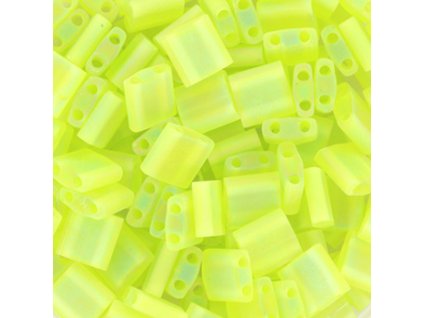 Miyuki TL-143FR transparent matte ab chartreuse