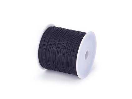 Nylon cord 0.8 mm, black 0Y (approx. 90m spool)