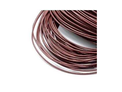 Leather 2 mm, brown