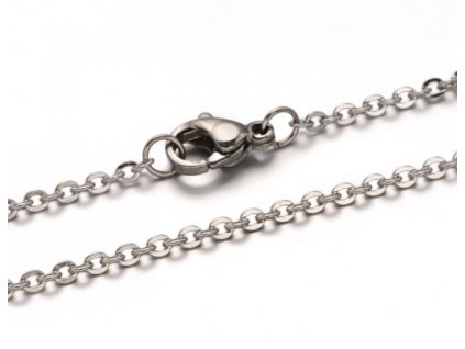 Chain with  500x2 mm, stainless steel