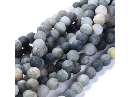 4211 5 kristal zeleny mat 8 mm