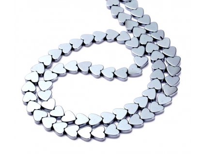 4952 4 hematit srdicko 6x2 mm